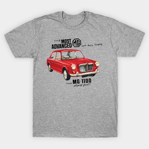 MG 1100 - advert T-Shirt by Throwback Motors